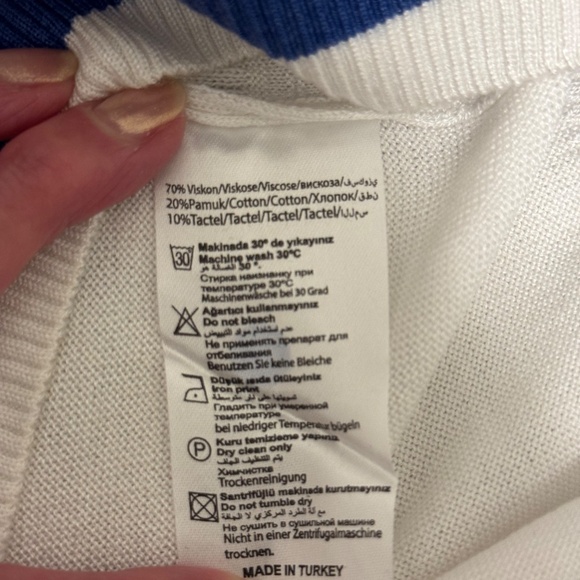 Brand New —Haight & Ashbury—TEXTURED TIPPING ZIP KNIT POLO—Original $135.00 - Picture 10 of 10